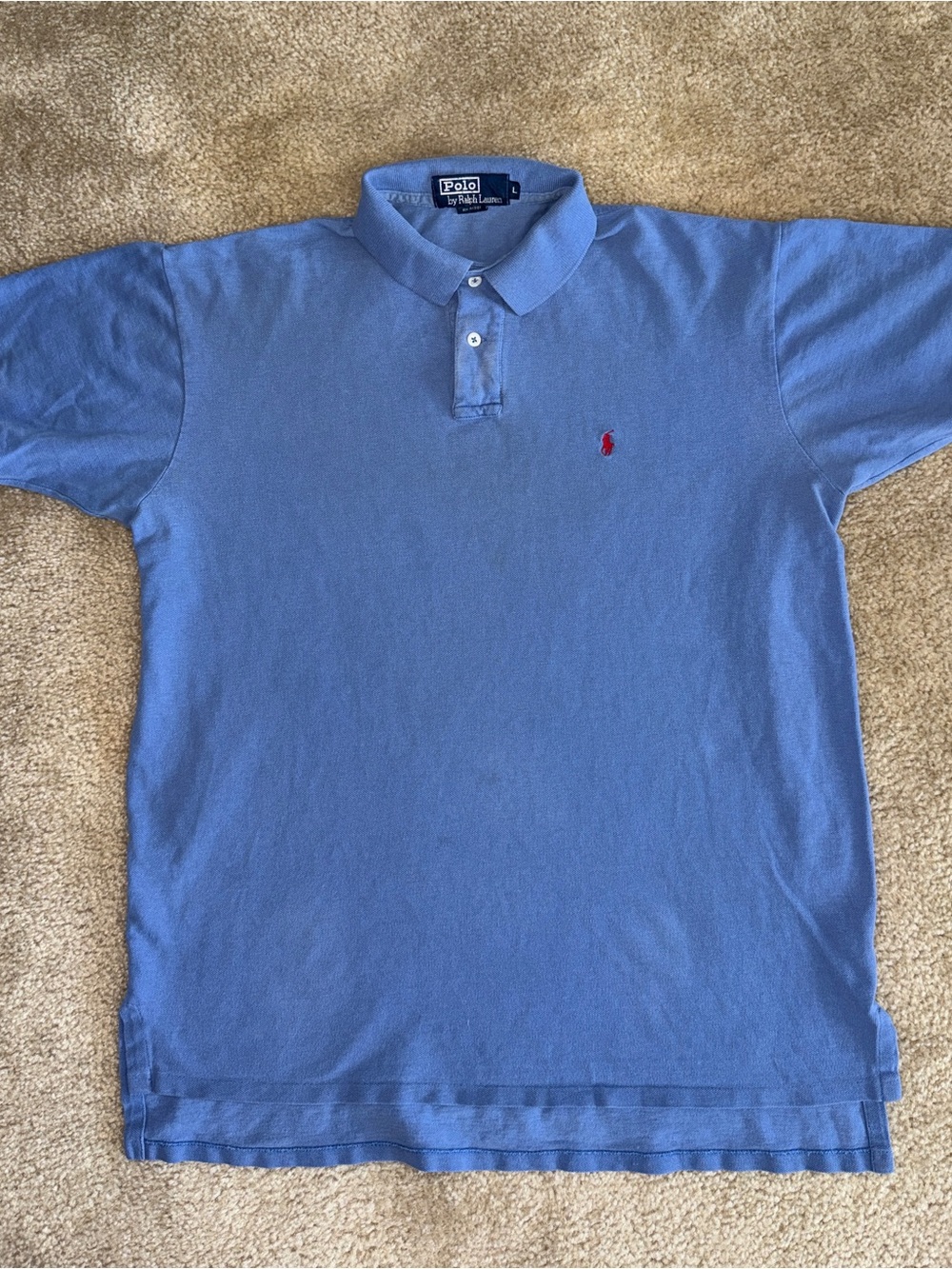 Polo Ralph Lauren Custom Slim Fit Short Sleeve Polo Shirt Burgundy Men's XXL